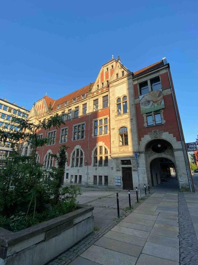 Loft + Balkon In Historischem Altbau Am Marktplatz Chemnitz Zewnętrze zdjęcie